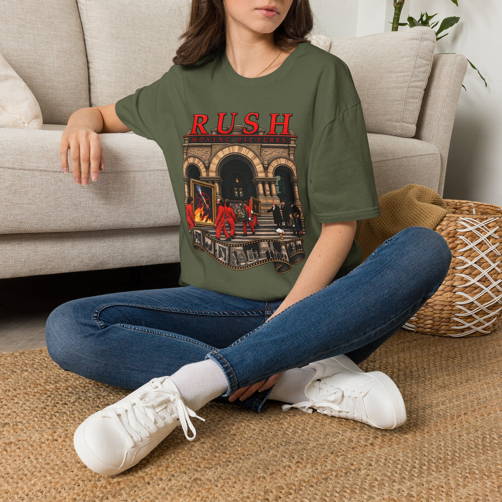 Rush | Moving Pictures | Prog Band Album Art T-Shirt
