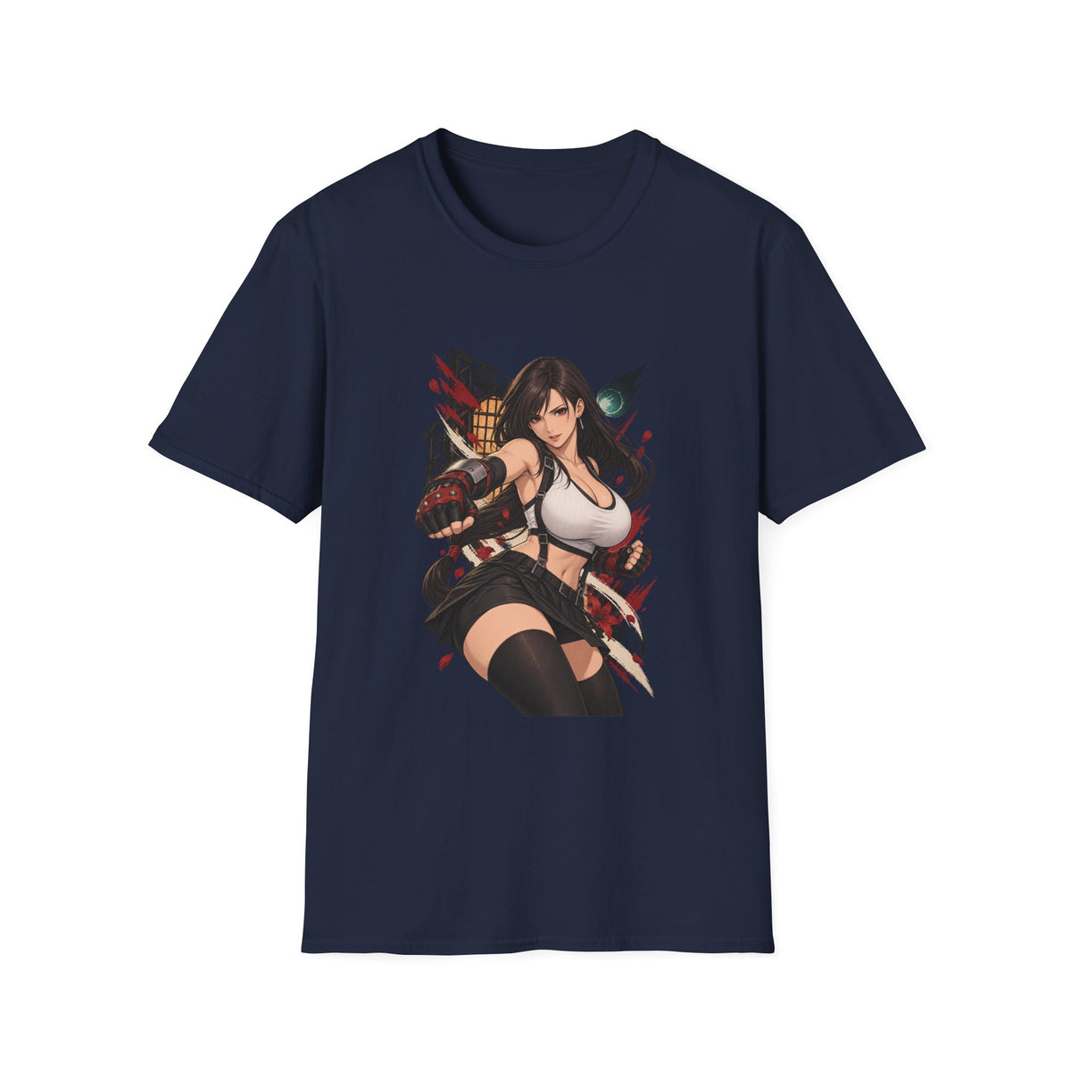 Tifa Lockhart | Final Fantasy Tifa Lockhart Fan Pin Up Graphic Shirt