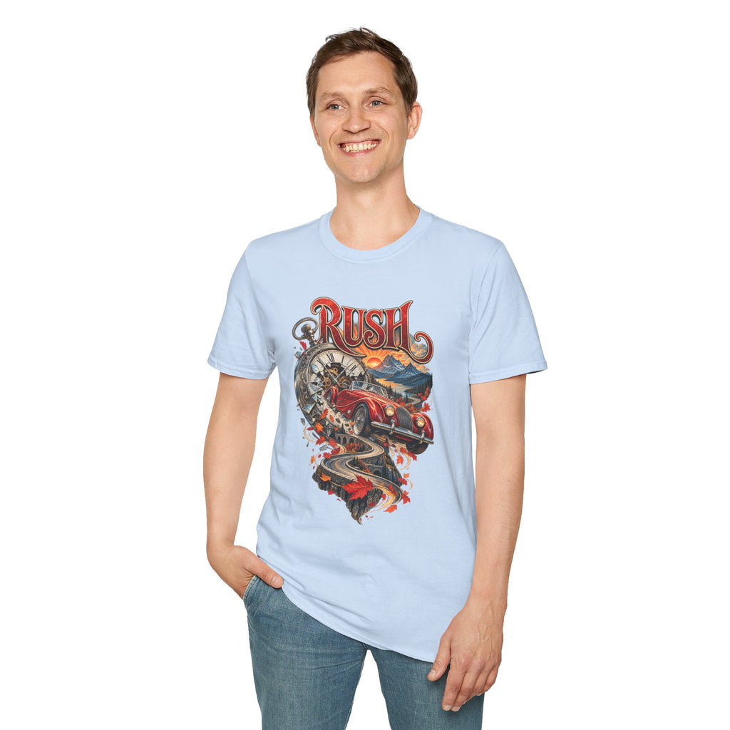 Rush | Prog Band | Red Barchetta | Graphic T-Shirt