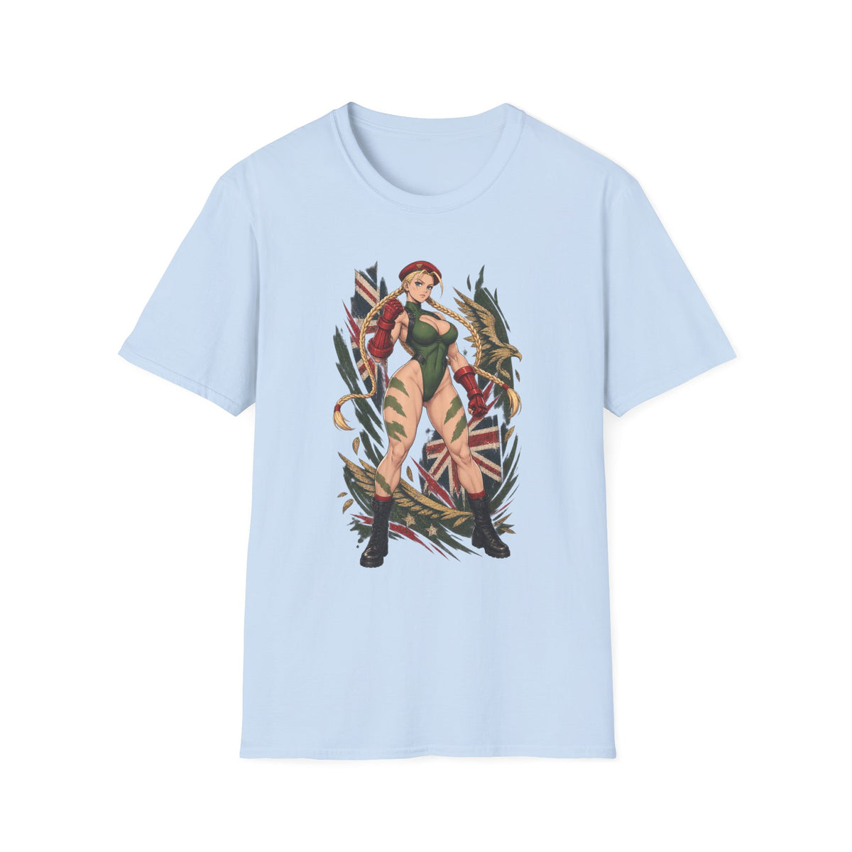 Street Fighter Cammy | Pin Up Style Cammy Shirt From Street Fighter