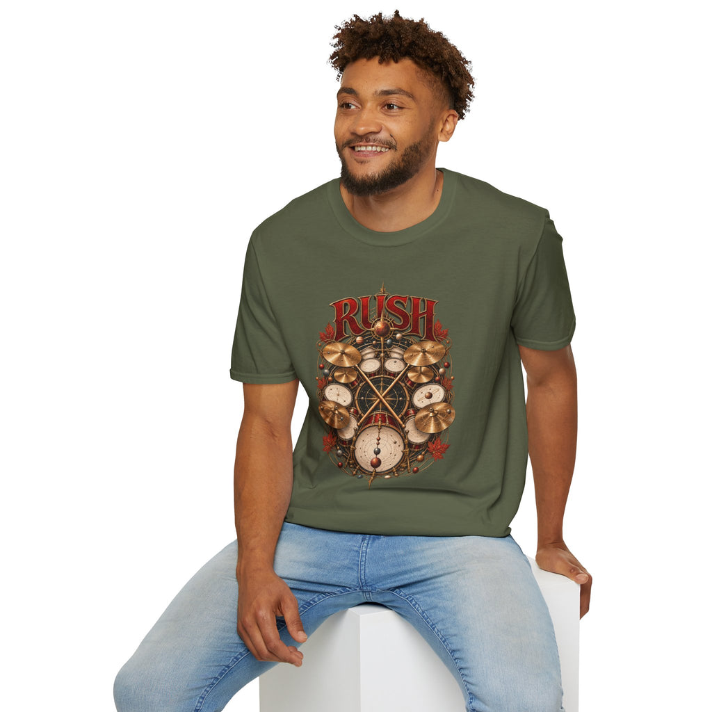 Rush | Rhythm of the Cosmos | Drummer Graphic Prog Band T-Shirt