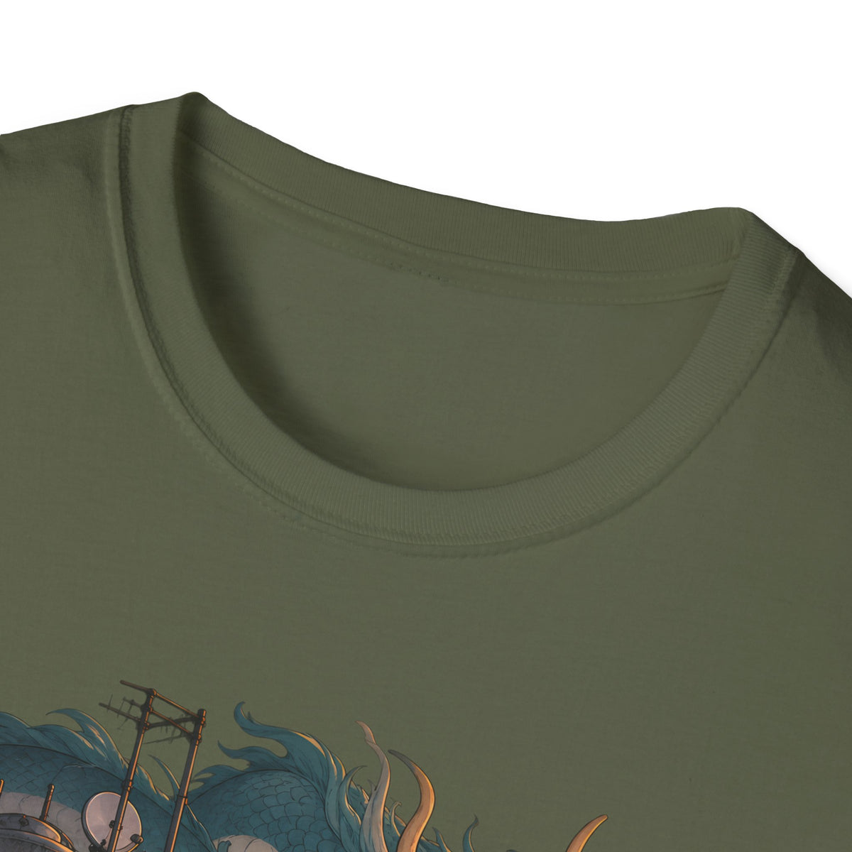 Serpent Cityscape | Urban Japanese Dragon T-Shirt