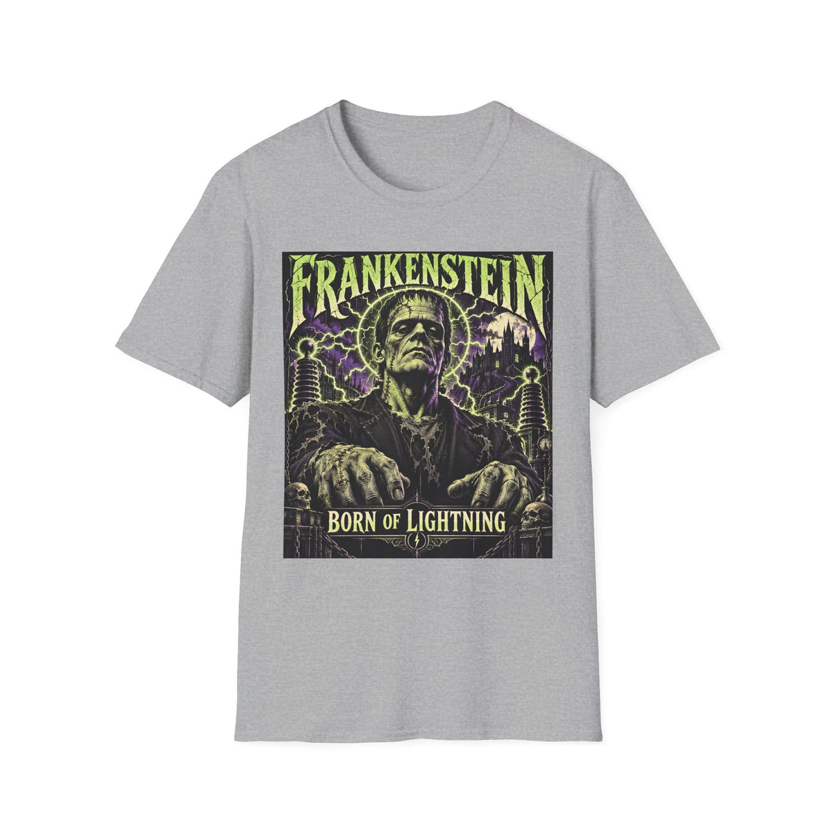 Frankenstein Born of Lightning T-Shirt