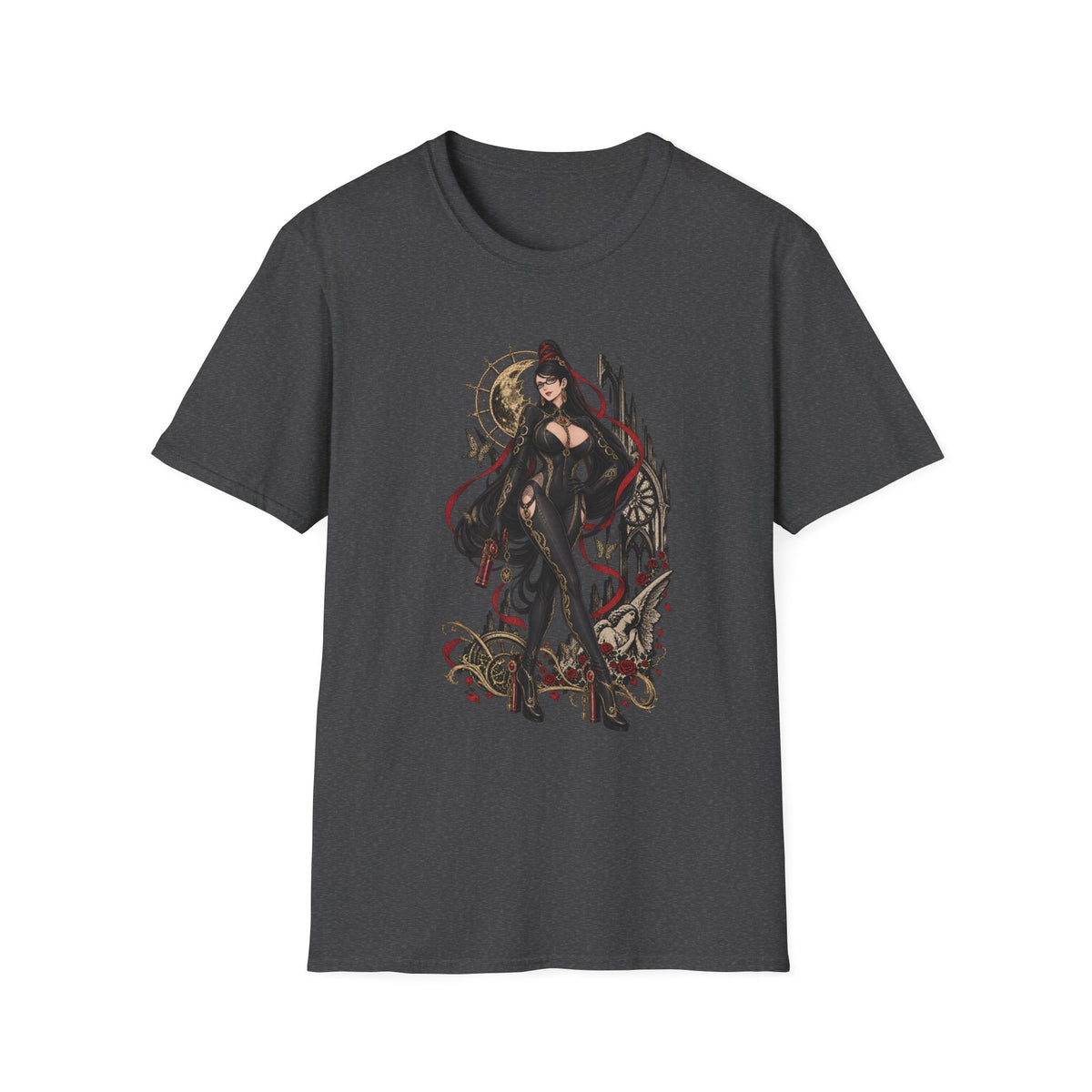 Bayonetta | Sexy Gothic Videogame Pin Up Girl Graphic Shirt