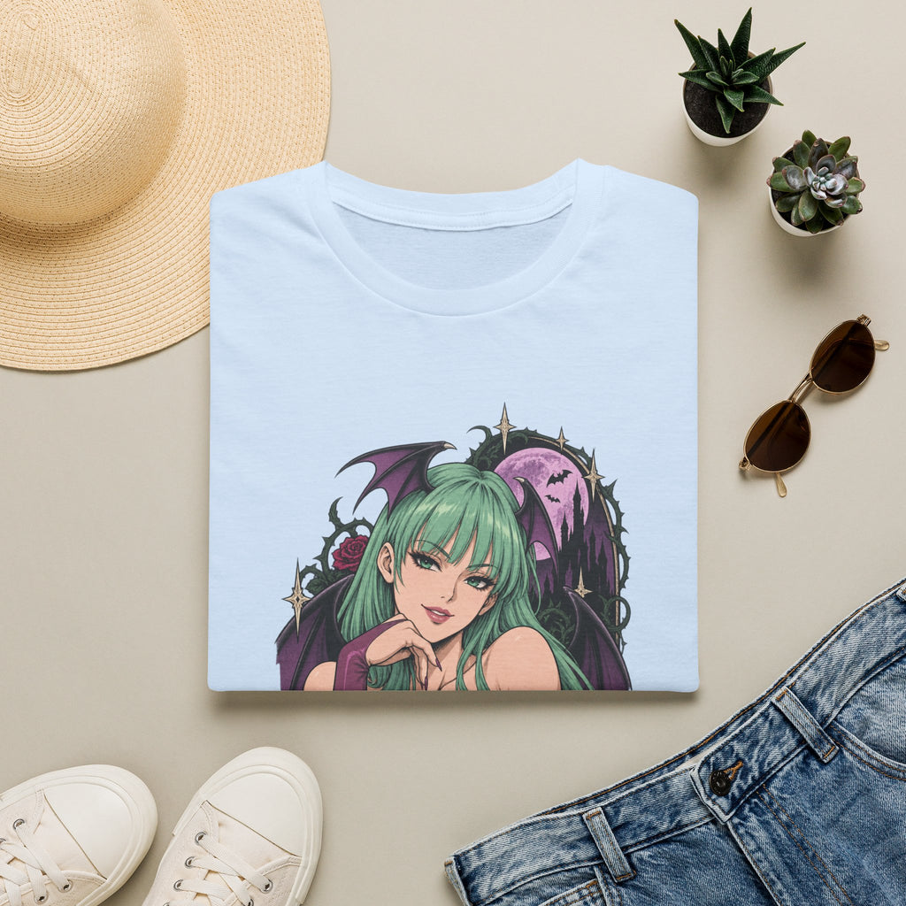 Morrigan | Sexy Pin Up Girl | Succubus Anime T-Shirt