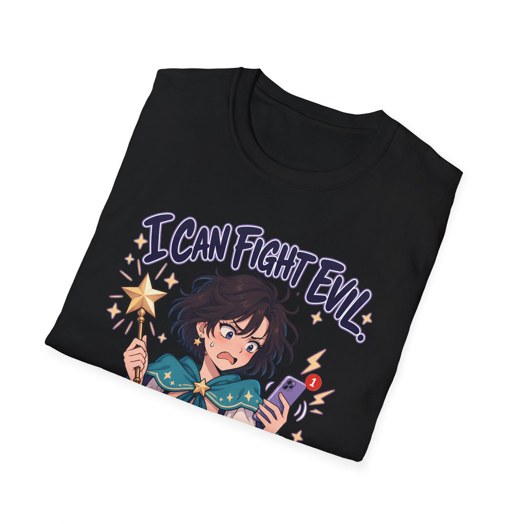 Working Witch | I Can Fight Evil, Please Just Email | Cute Anime T Shirt