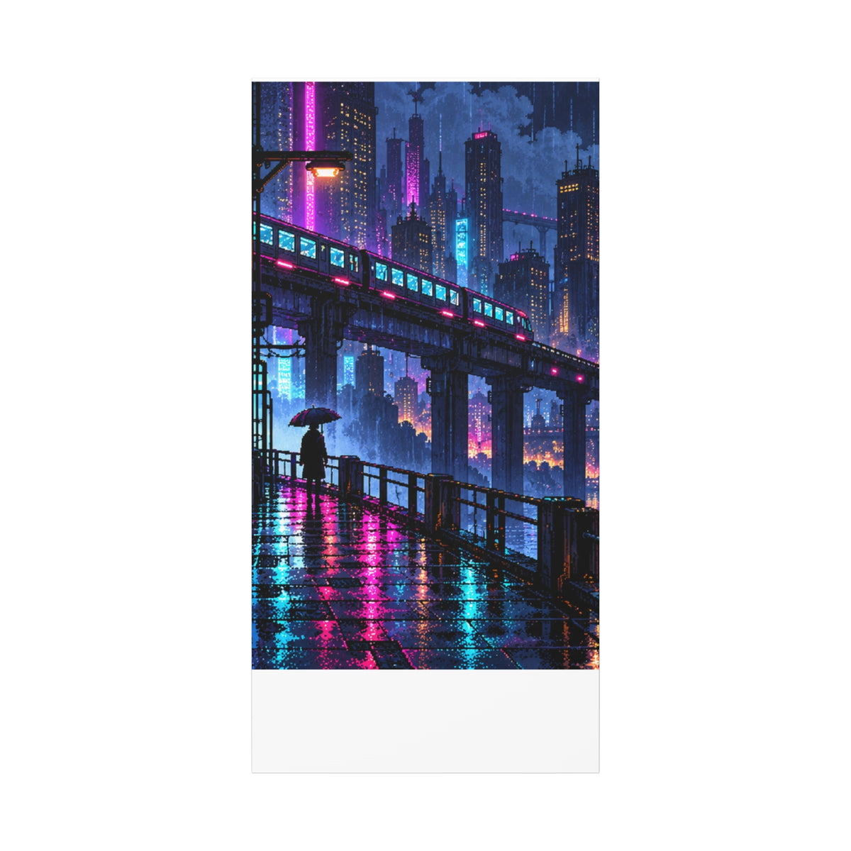 Stretched Matte Canvas Print — 1.25" Depth (Custom Design)