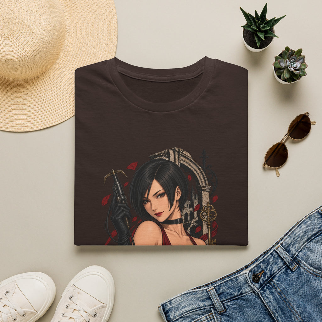 Ada Wong | Residsent Evil Gothic Anime Pin Up Girl T-Shirt