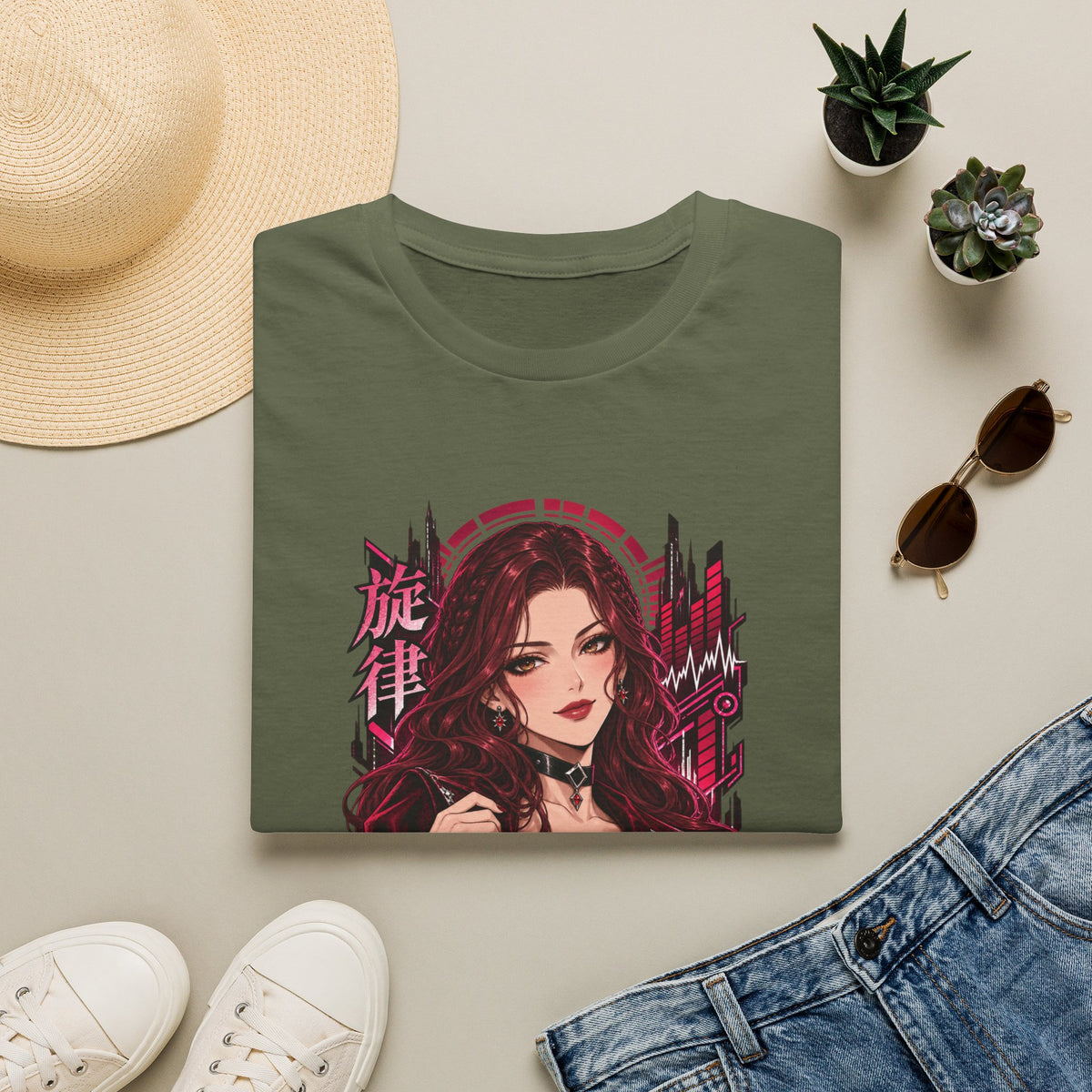 Velvet | Sexy Gothic Dark Vampire Pin Up Girl T-Shirt