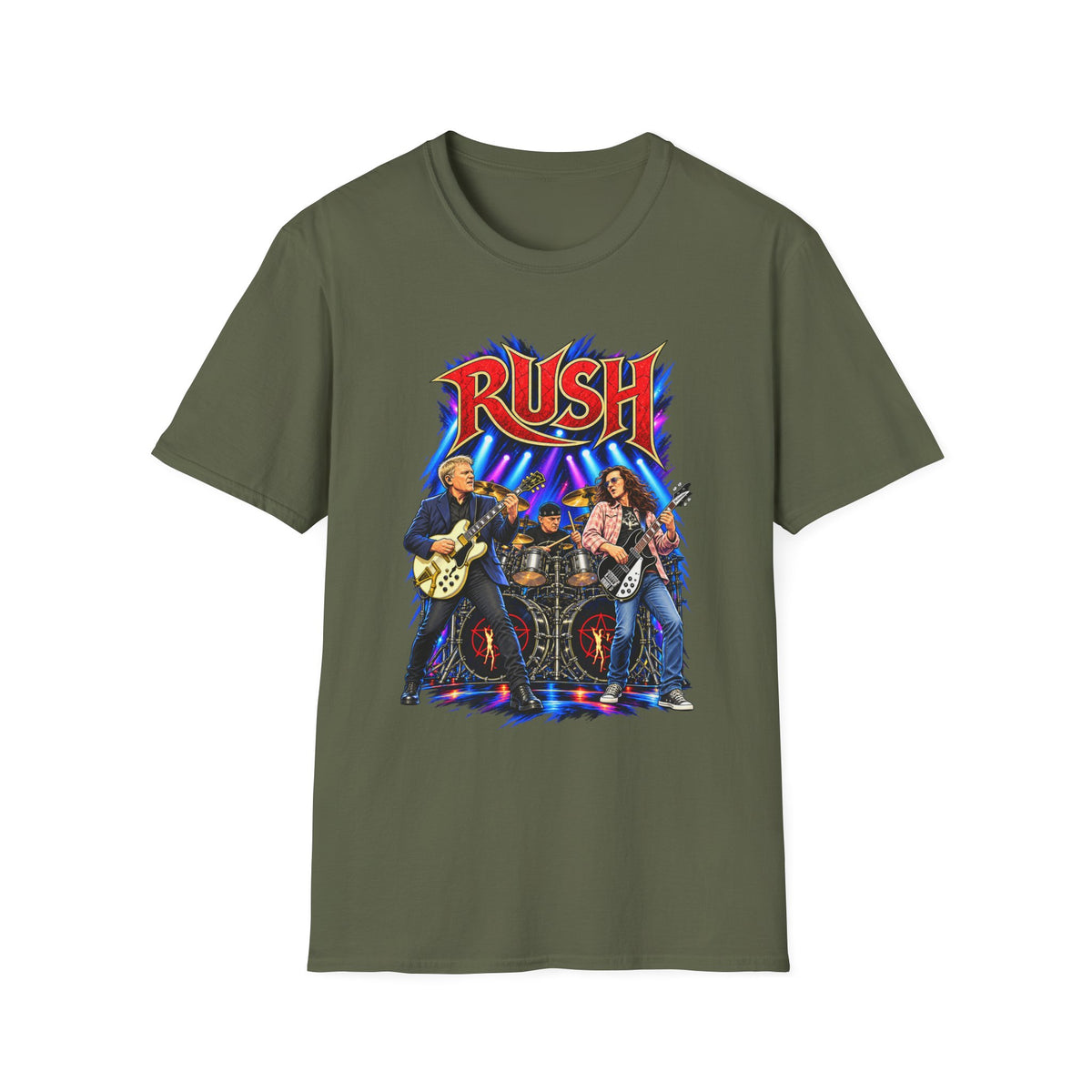 Rush | Concert Band T-Shirt | Retro Rock Concert Graphic Tee