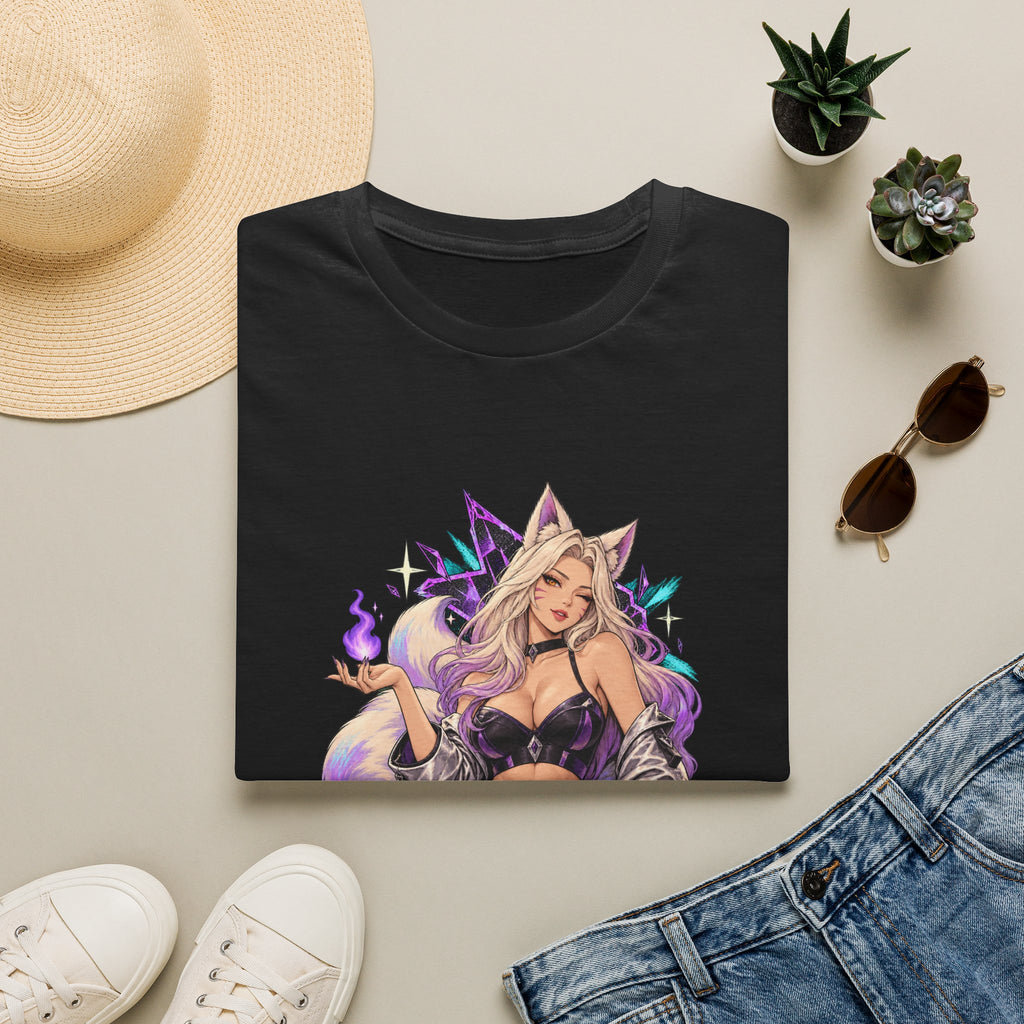 Ahri | League of Legends | Anime Fox Pin Up Girl T-Shirt