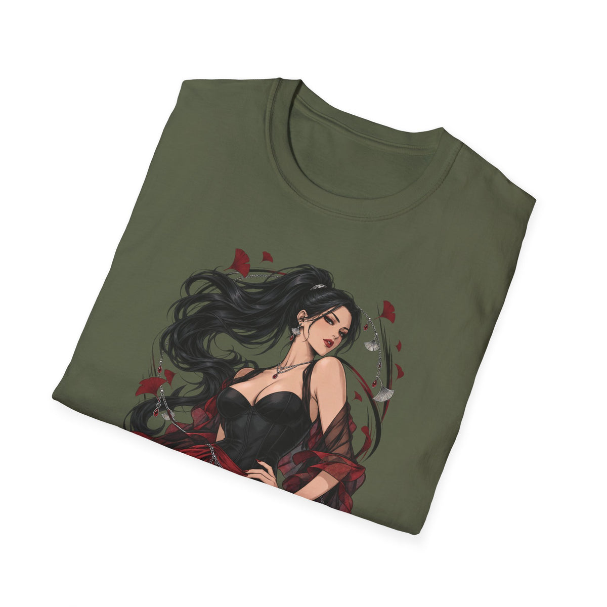 Victoria | Japanese Anime Style Sexy Pin Up Girl Graphic Shirt