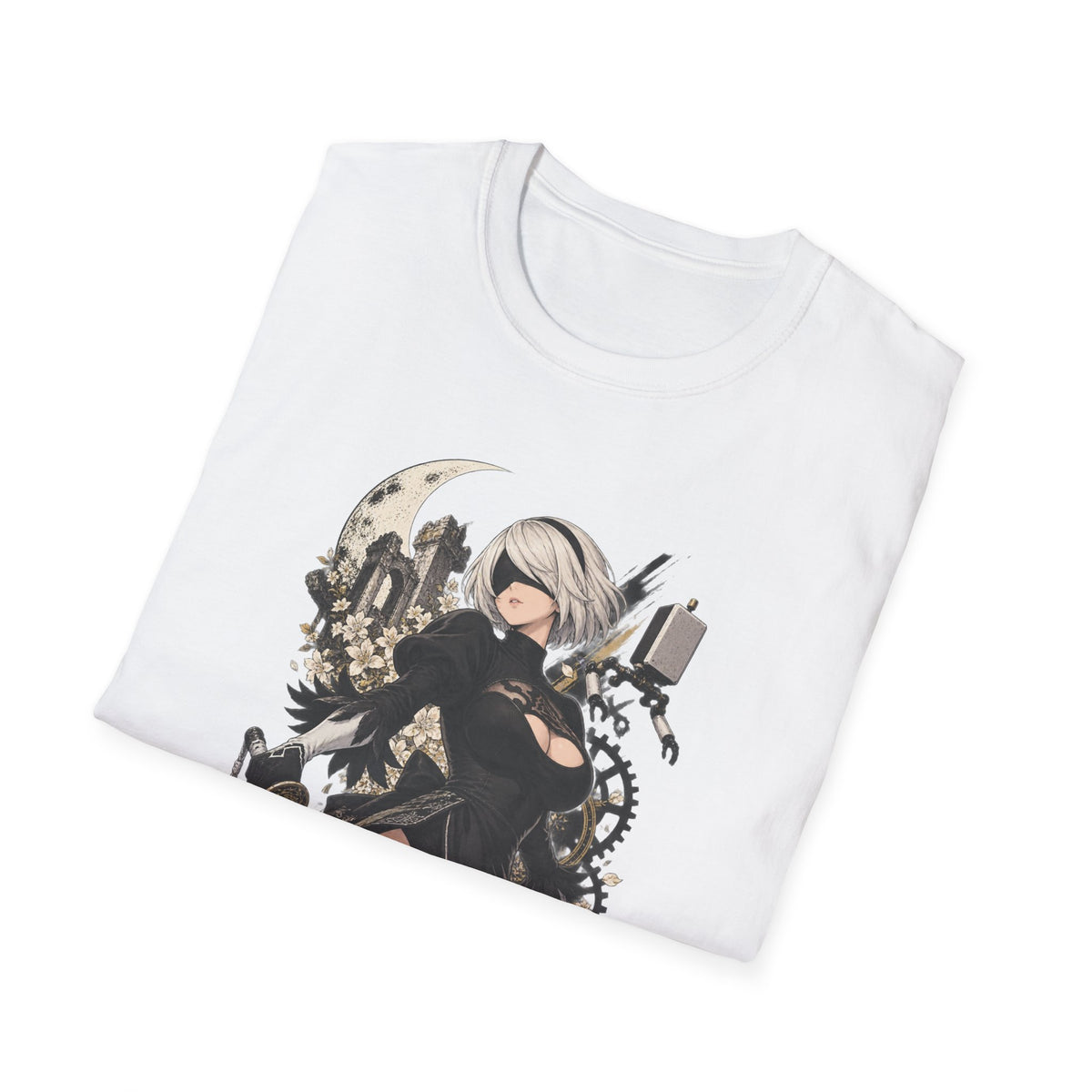 2B | Nier Automata | Anime Swordgirl Pin Up T-Shirt