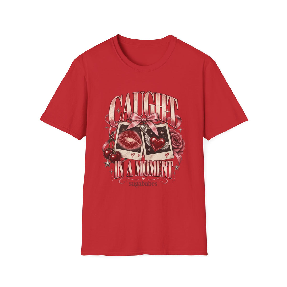 Caught In A Moment | Sugababes | Vintage Heart Polaroid Graphic Tee