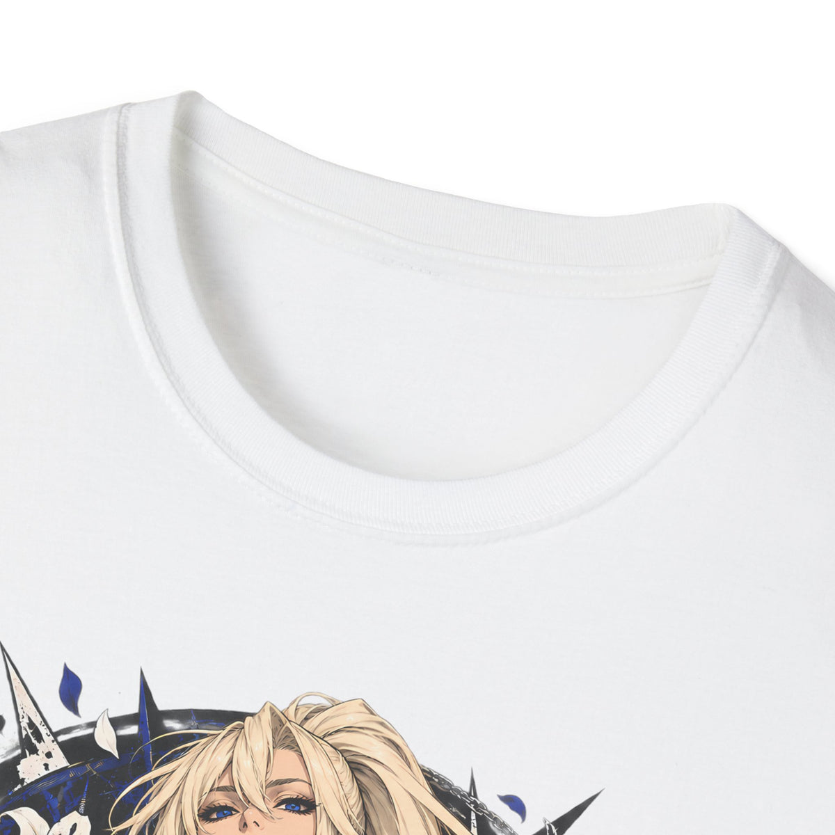 Electric Girl | Japanese Anime | Blonde Bombshell Pin Up Graphic Shirt