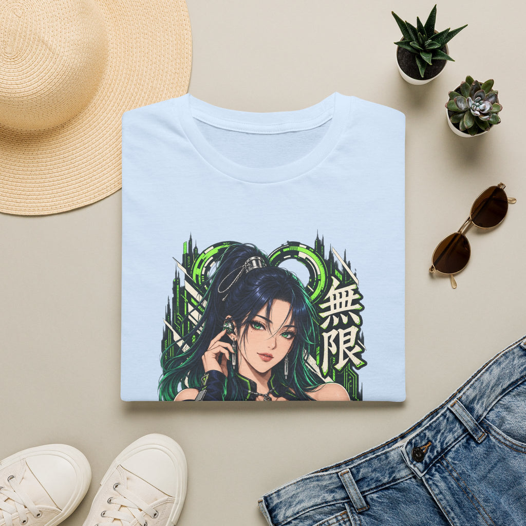 Infinity | Sexy Anime Ninja Pin Up Woman Graphic T-Shirt