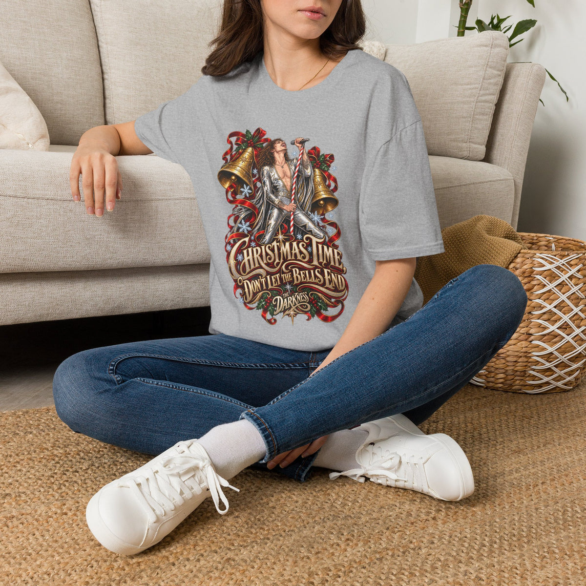 Christmas Time Don't let the Bells End | The Darkness | Christmas Rock T-Shirt