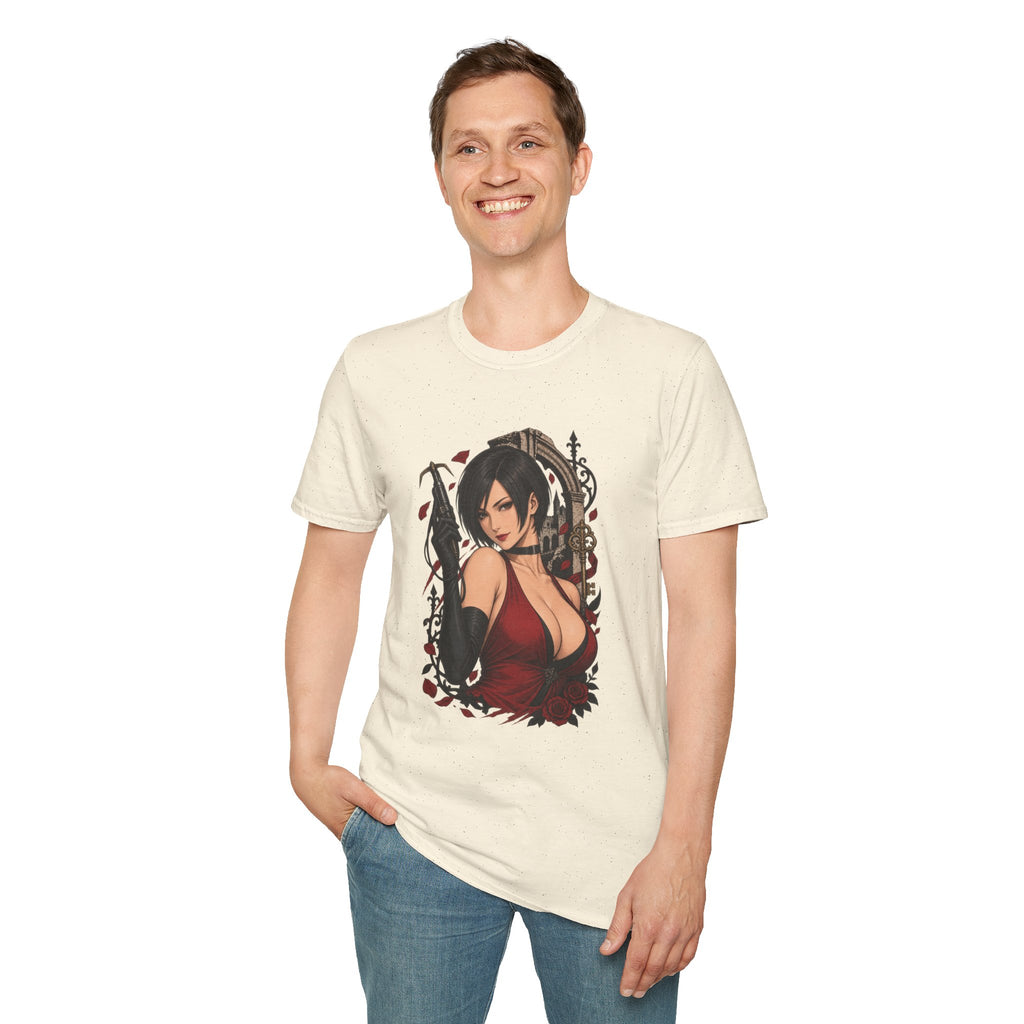 Ada Wong | Residsent Evil Gothic Anime Pin Up Girl T-Shirt