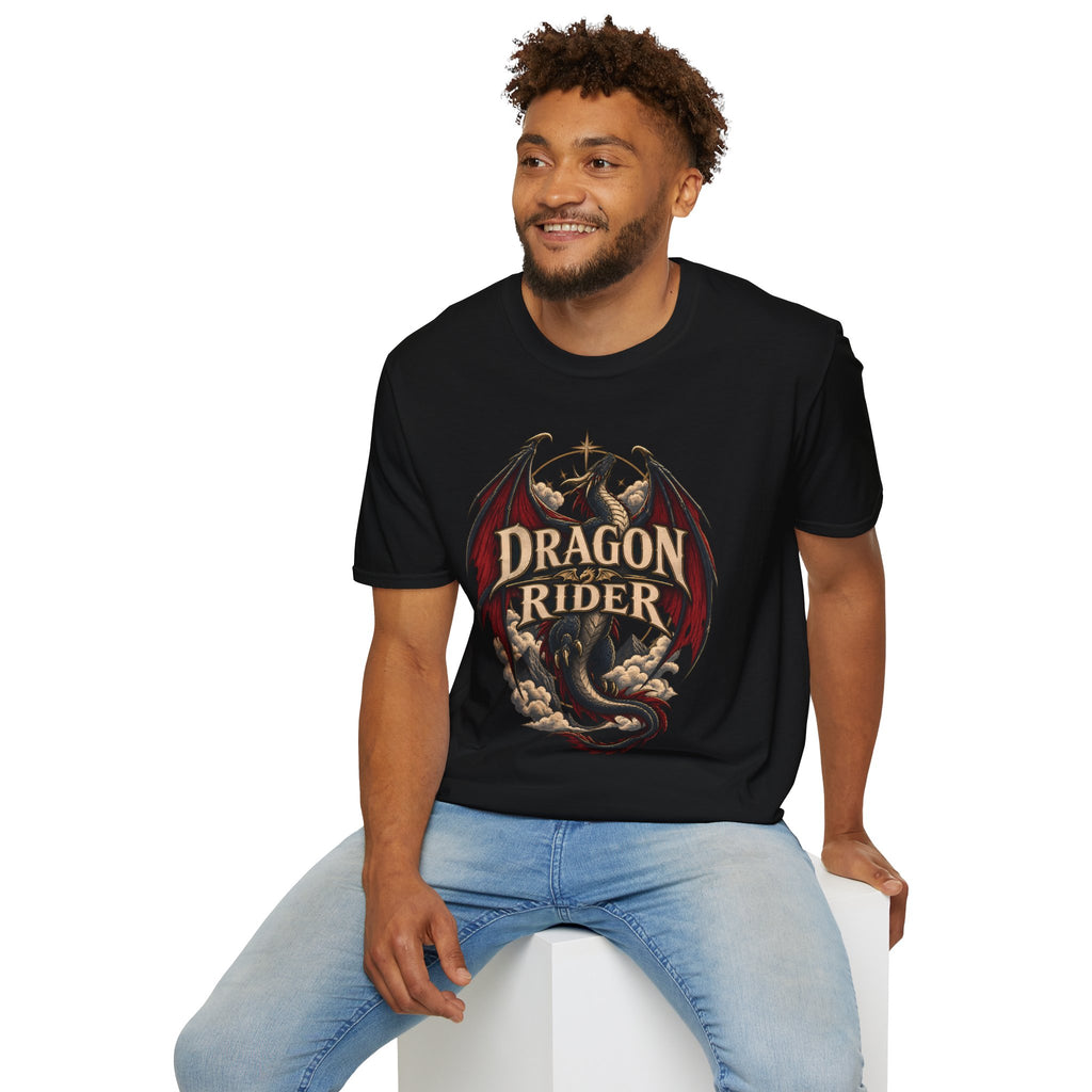 Dragon Rider | Fourth Wing Fantasy Book Inspired Dragon T-Shirt