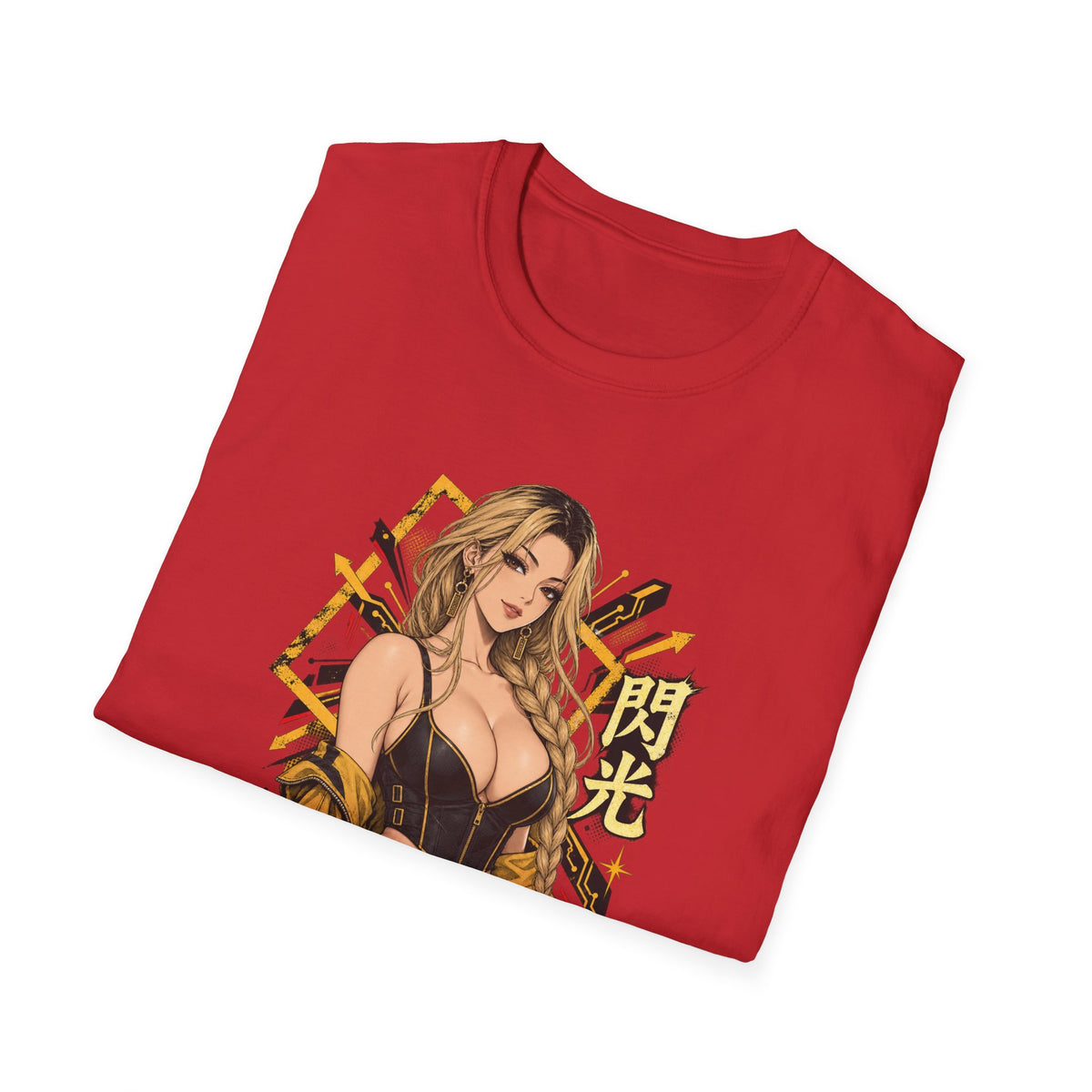 Sunny | Sexy Pin Up Golden Samurai Hot Girl T-Shirt