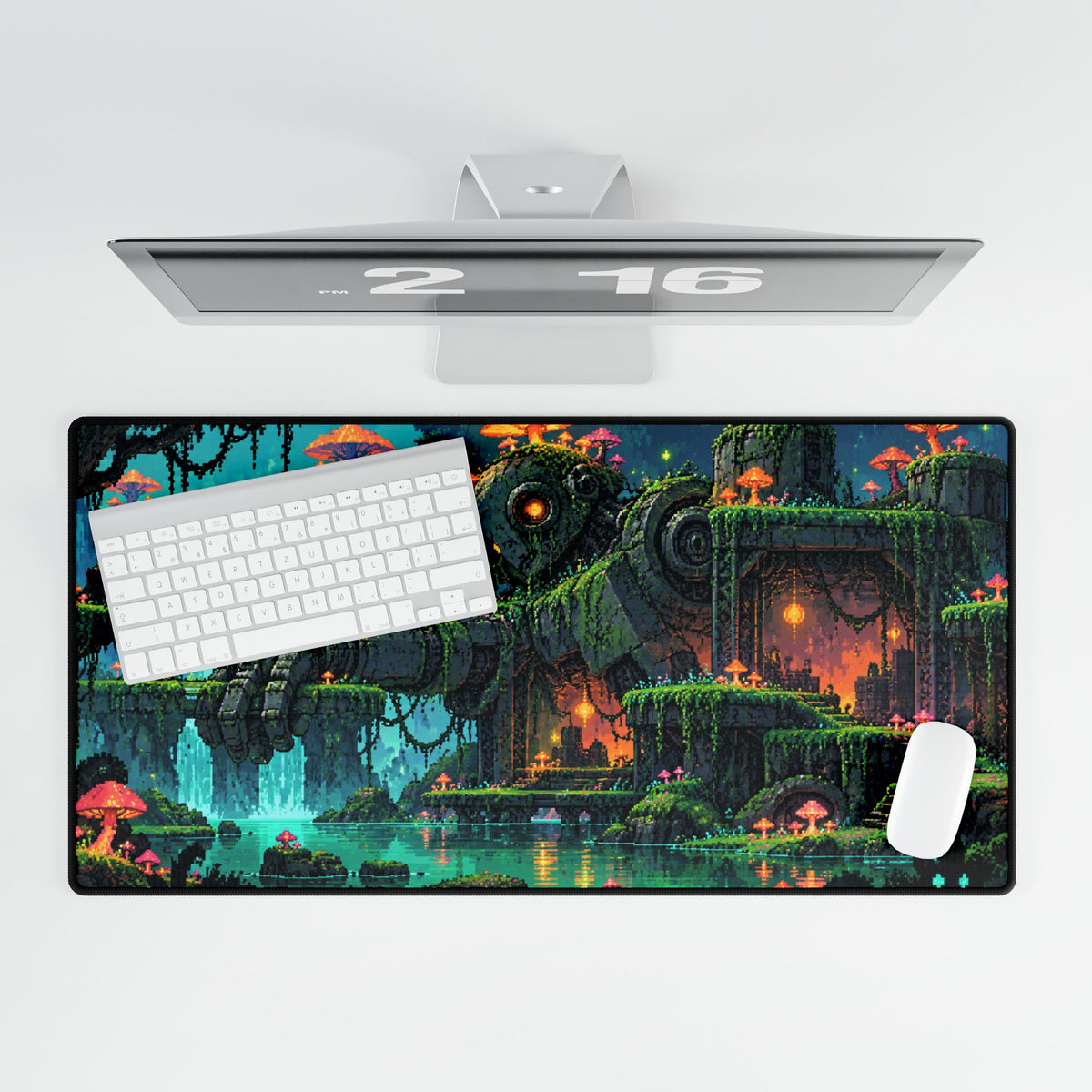 Mystic Forest Guardian Desk Mat