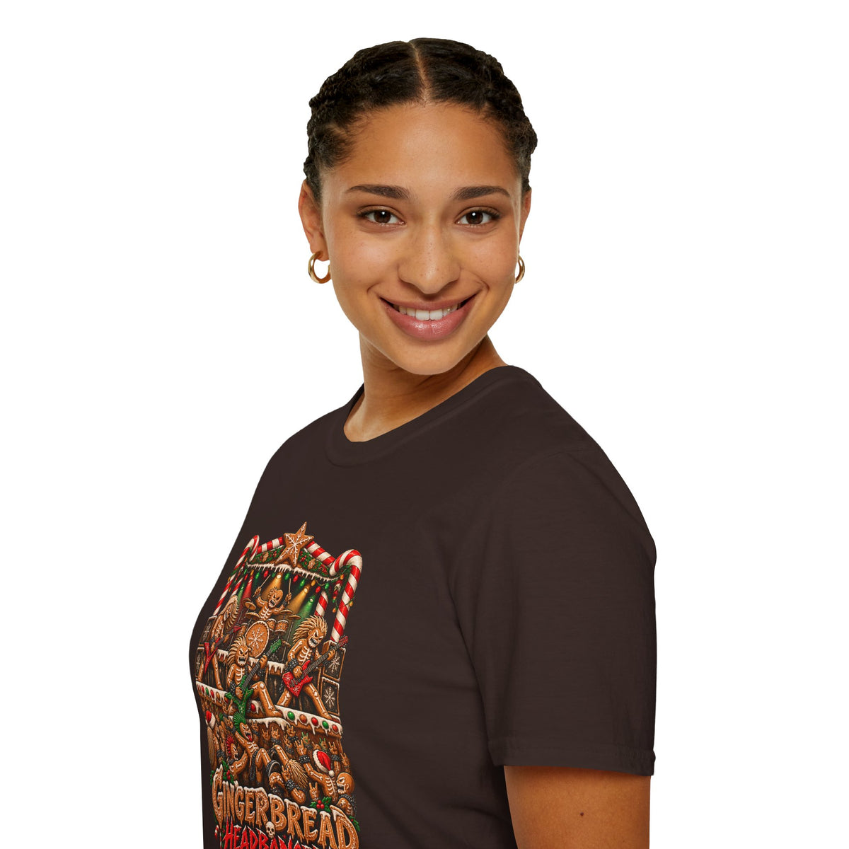 Gingerbread Headbangers | Christmas T-Shirt