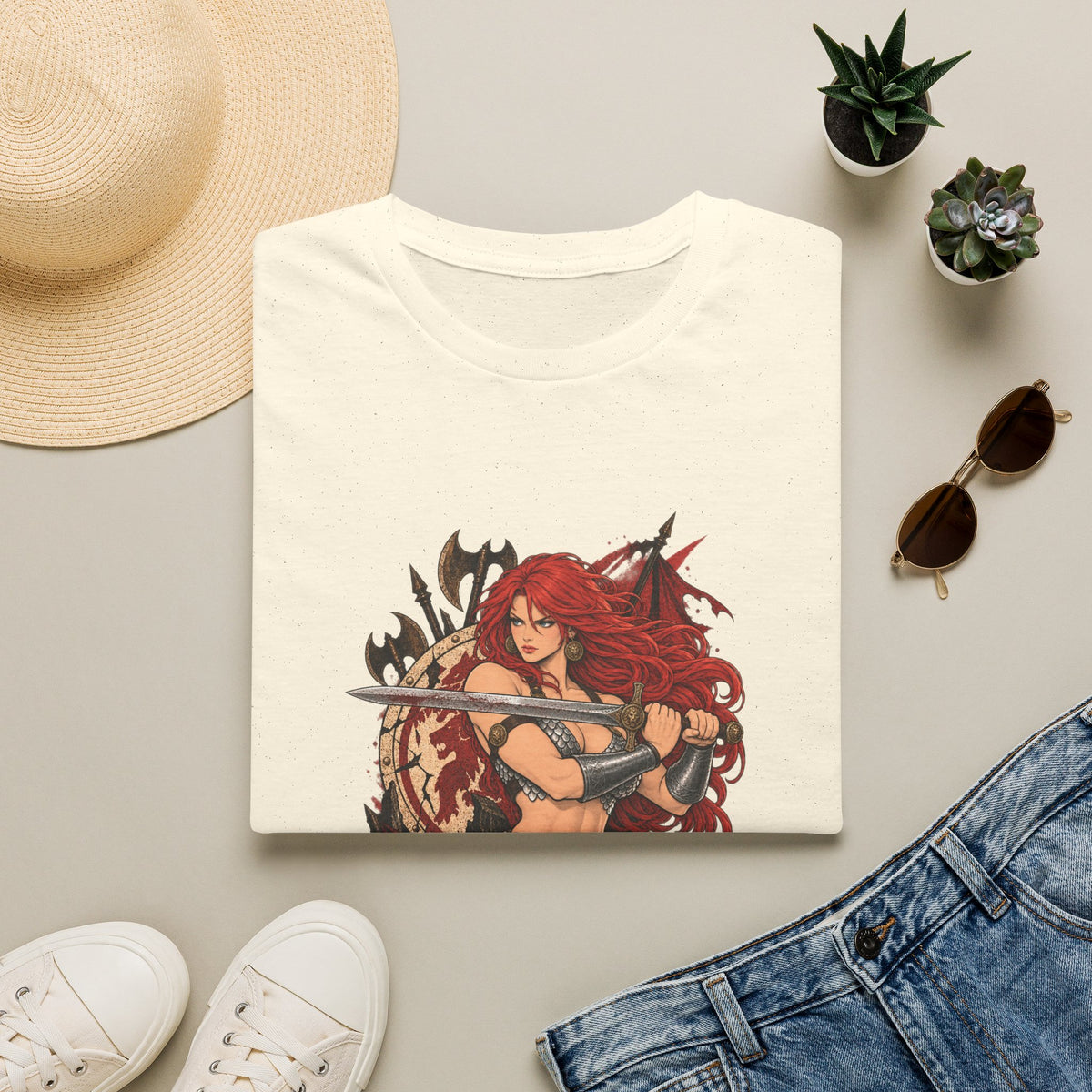Red Sonja | Sexy Redhead Barbarian Pin Up Girl