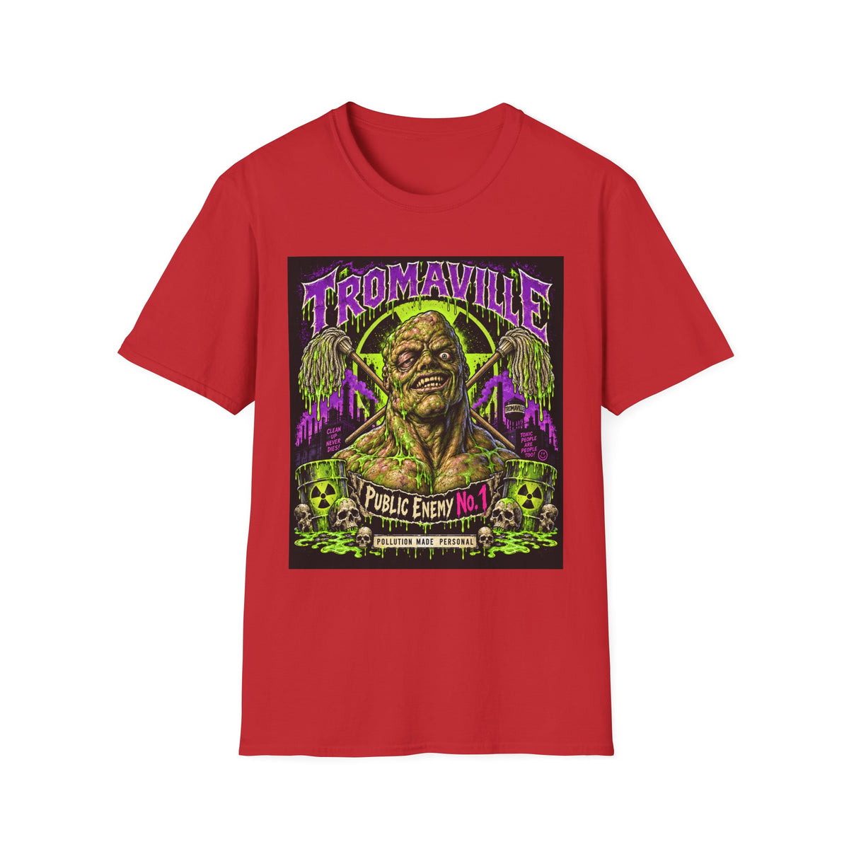T-Shirt — Tromaville Toxic Monster Graphic Tee