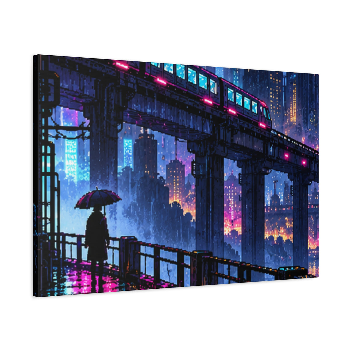 Stretched Matte Canvas Print — 1.25" Depth (Custom Design)