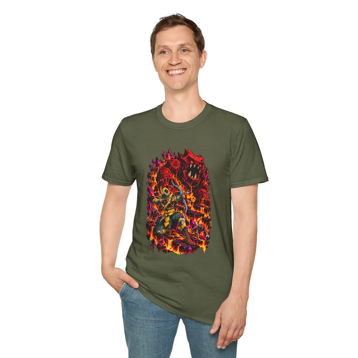 TzTok Jad Fight Caves | OSRS | Runescape Boss Shirt