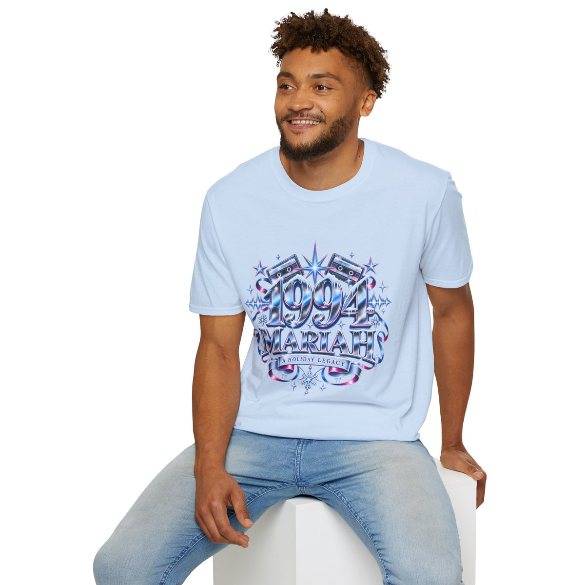 1990s Mariah Carey Graphic T-Shirt | Retro Cassette Pop Vintage Tour Style