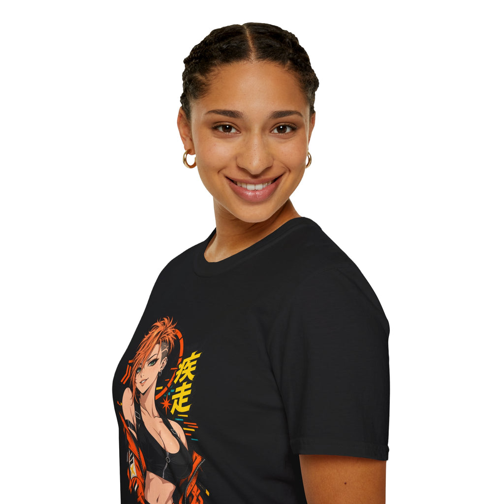 Amber | Anime Punk Sexy Pin Up Girl T-Shirt