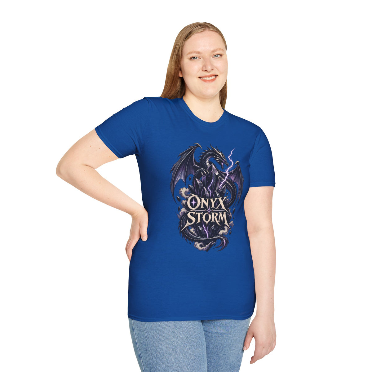 Onyx Storm | Fantasy Book Readers Dragon T-Shirt