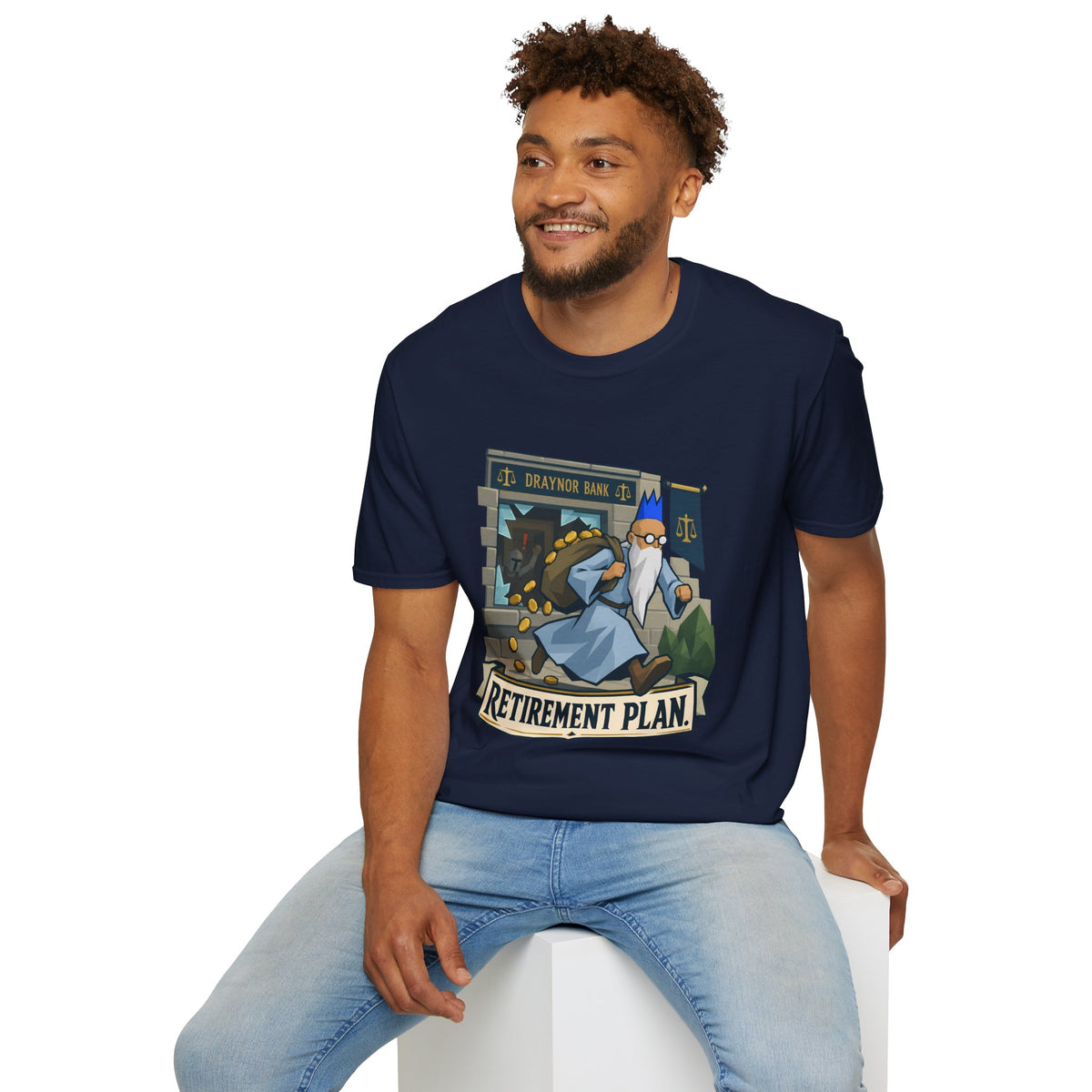 Retirement Plan Wise Old Man OSRS / Runescape T-Shirt