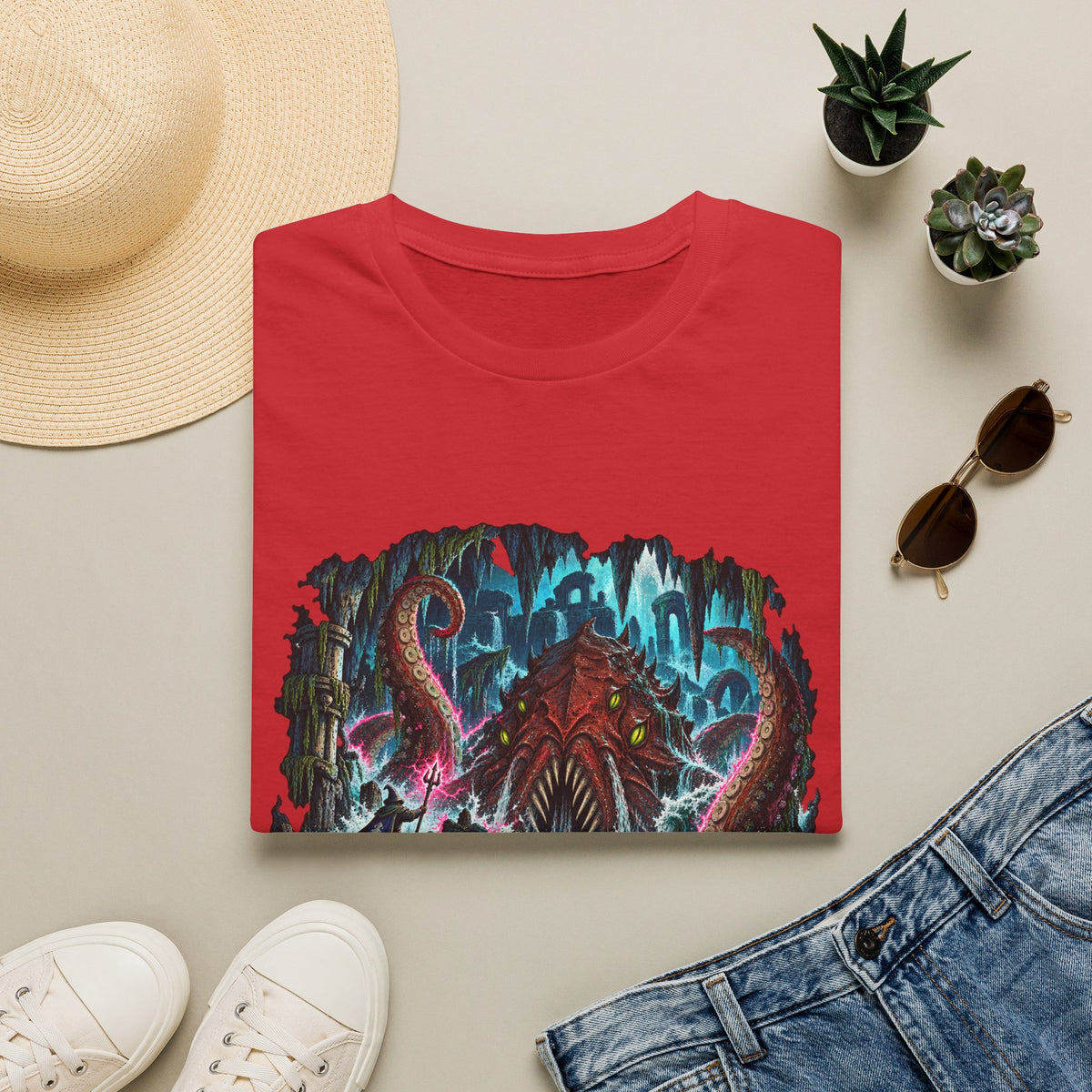 Kraken vs Trident | OSRS | Runescape Inspired T Shirt