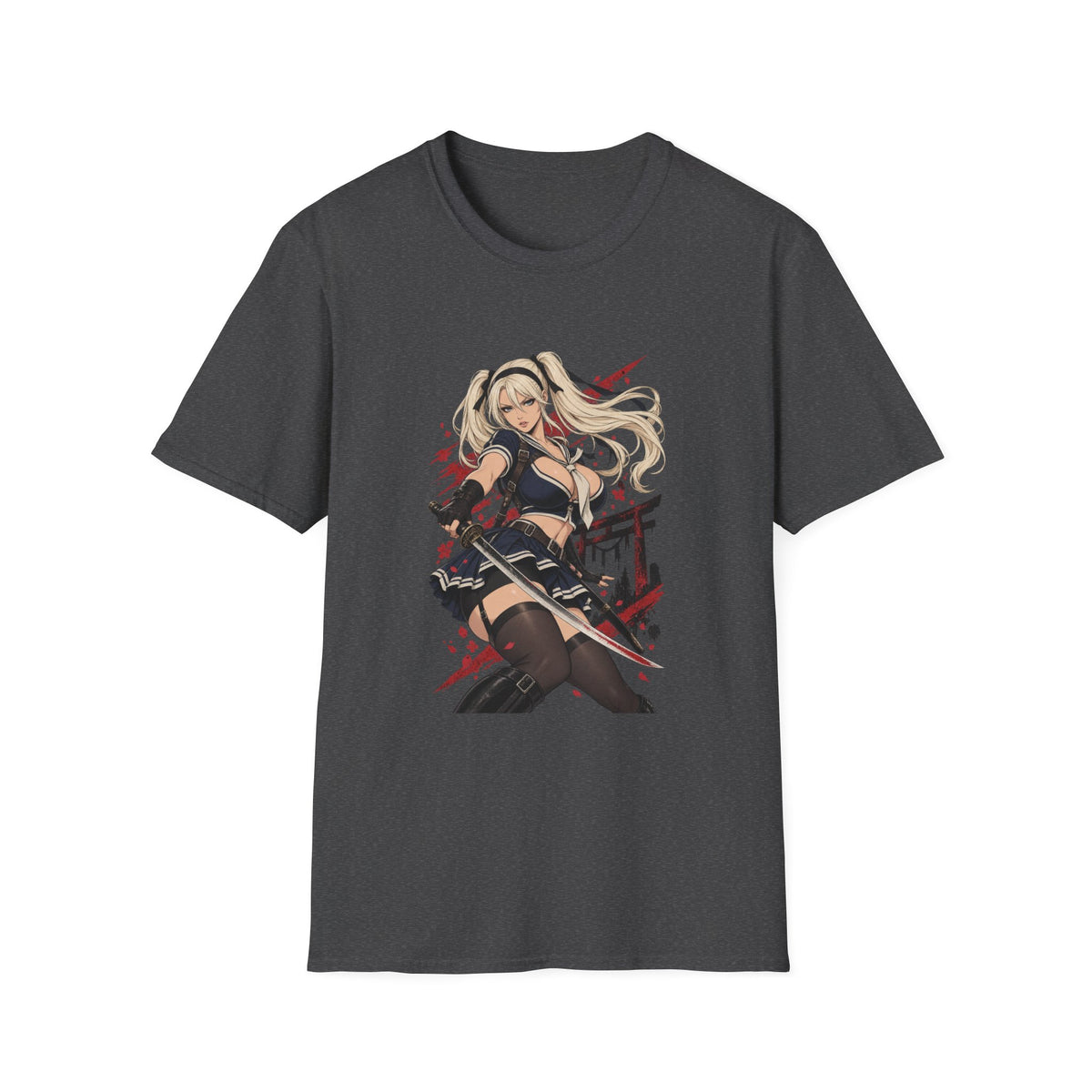 Babydoll | Sexy Sucker Punch Anime Ninja Samurai Pin Up Girl Graphic T-Shirt