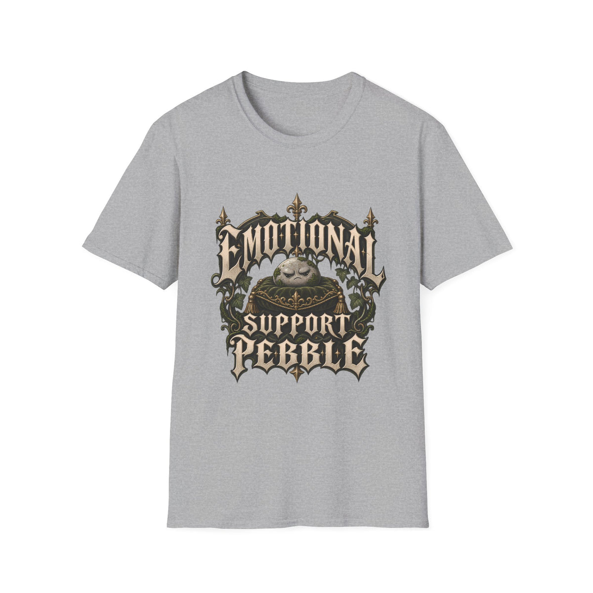 Emotional Support Pebble | Cute & Funny Pebble T-Shirt