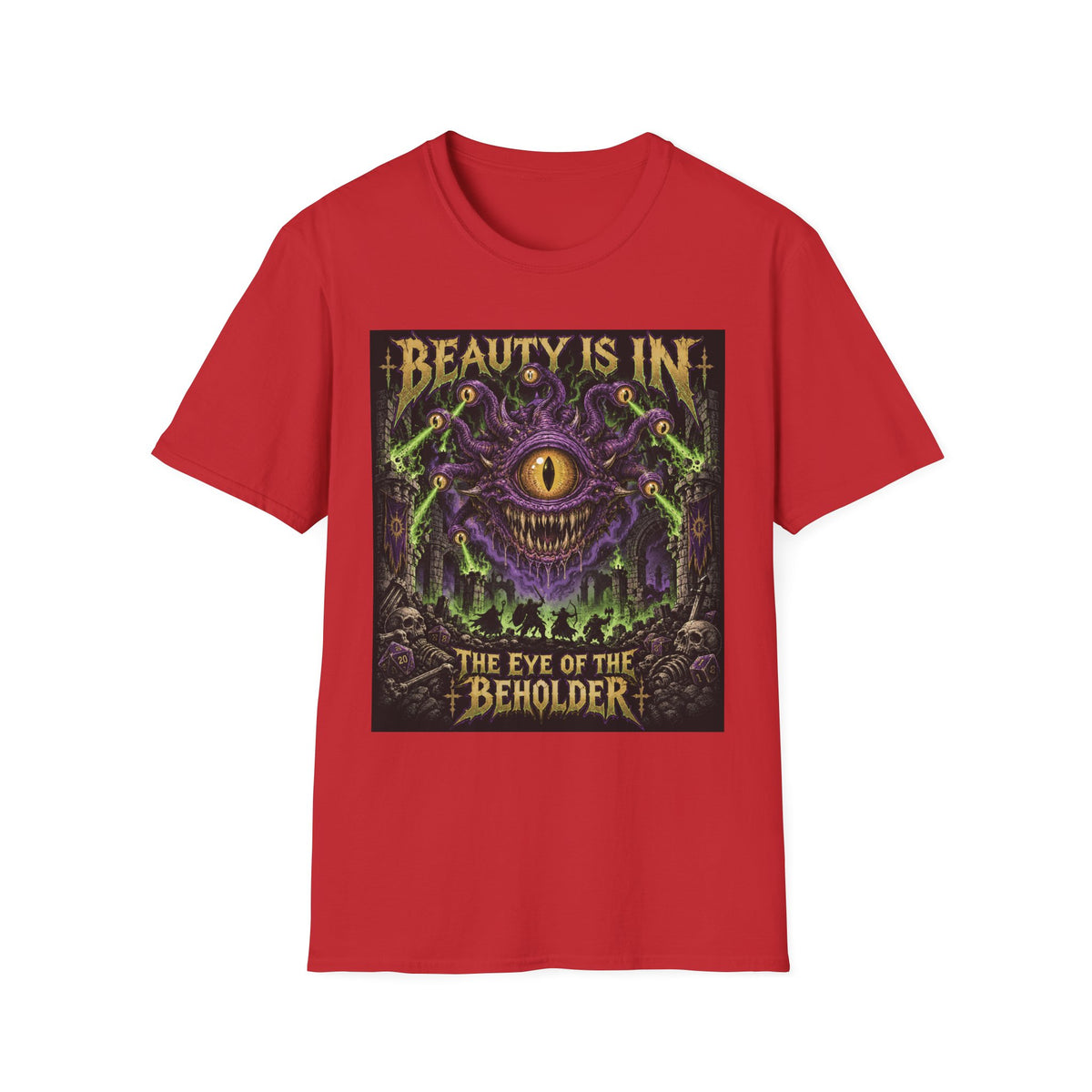 Beauty Is In Tee — Eye of the Beholder Fantasy Graphic T-Shirt