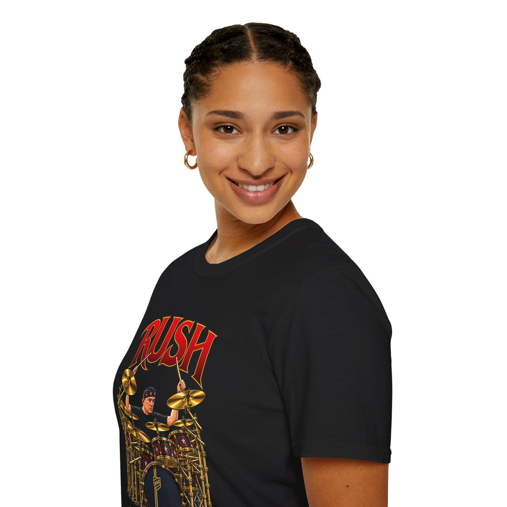 Rush | Neil Peart Drum Solo | Prog Rock Drummer Graphic T-Shirt