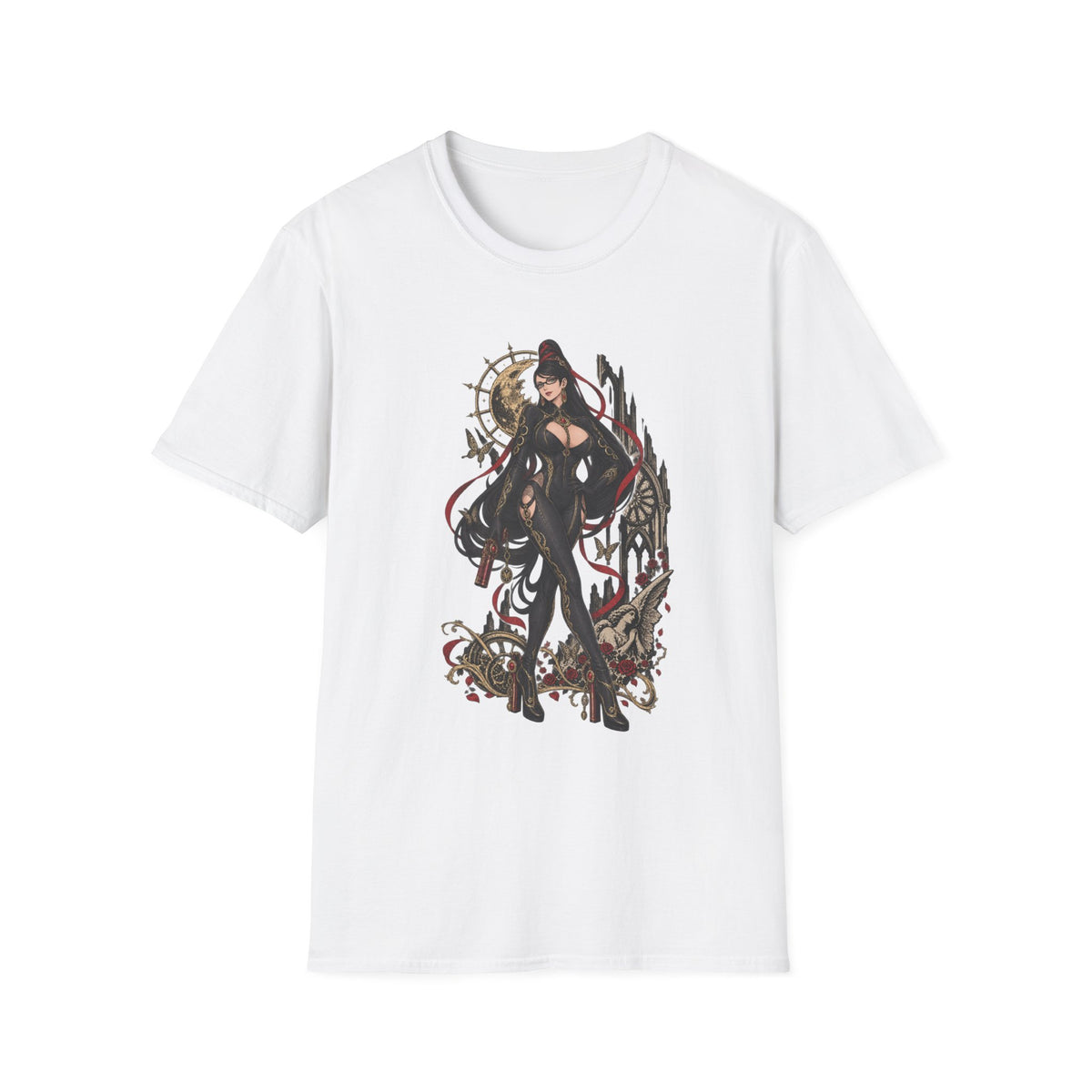 Bayonetta | Sexy Gothic Videogame Pin Up Girl Graphic Shirt