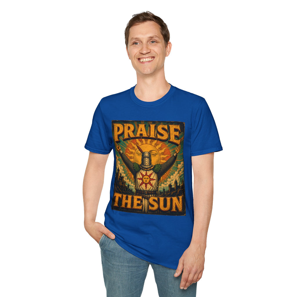 Praise the Sun T-Shirt — Dark Souls-Inspired Gaming Tee