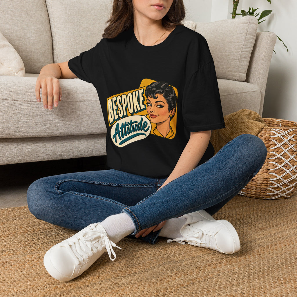 Bespoke Attitude Retro Style Graphic | Vintage 1950s Pinup Tee