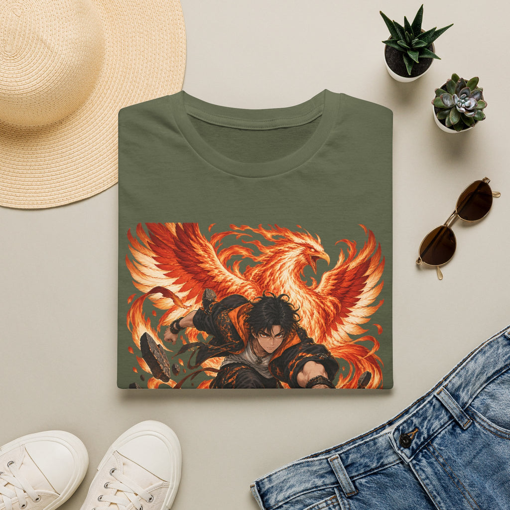 The Phoenix Warrior | Japanese Style | Anime Ninja T Shirt