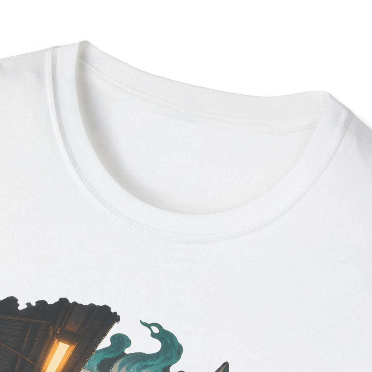 Wolf in the Rain | Last Train Home T-Shirt | Urban Nightscape Graphic Tee