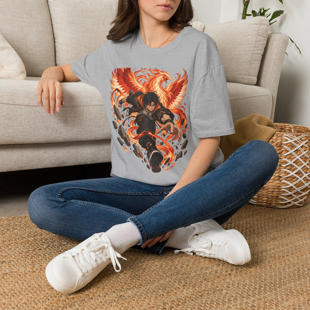 The Phoenix Warrior | Japanese Style | Anime Ninja T Shirt