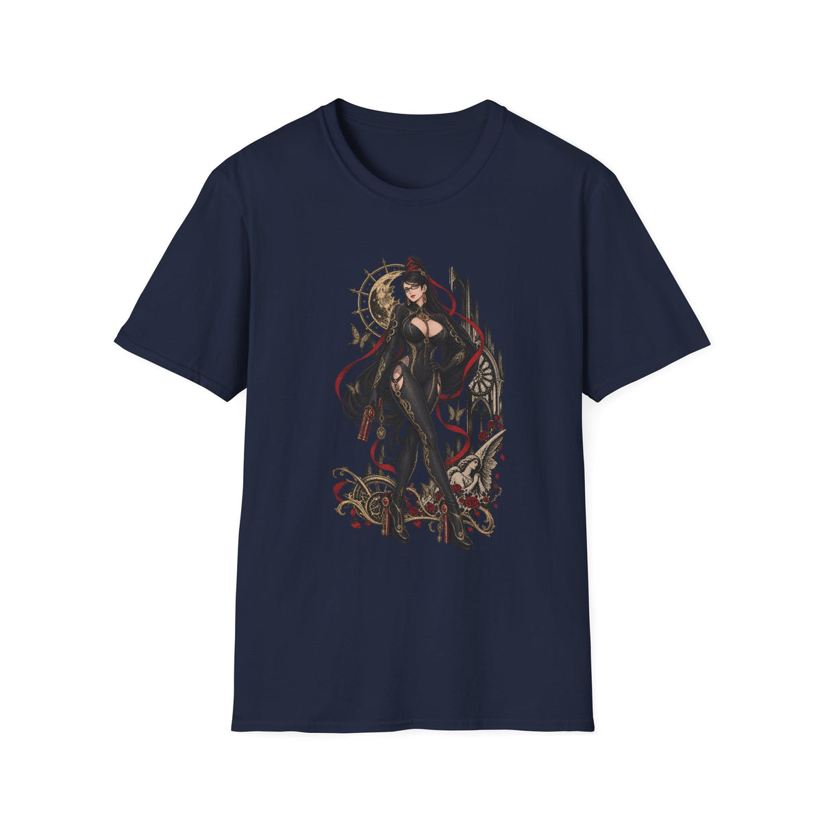Bayonetta | Sexy Gothic Videogame Pin Up Girl Graphic Shirt