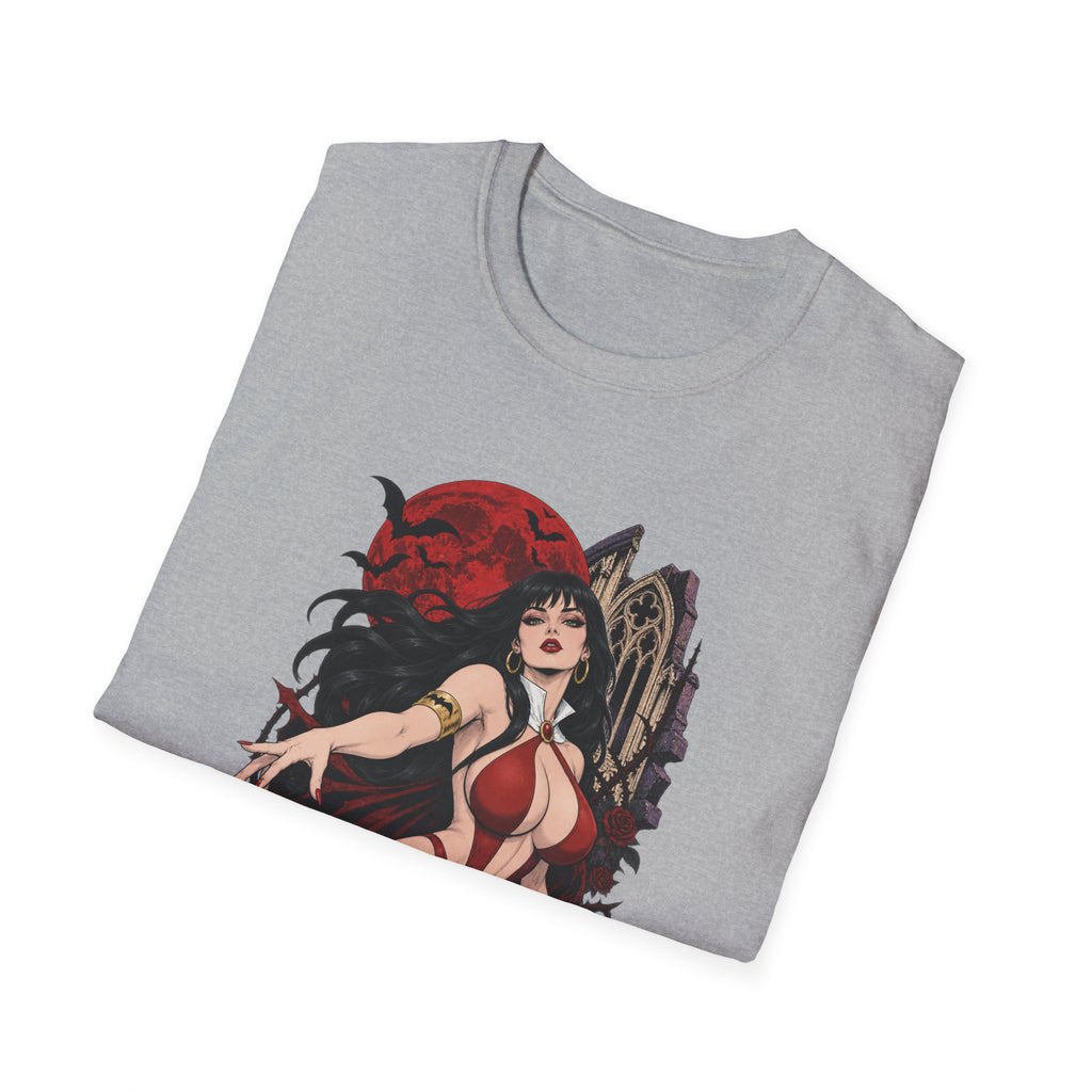 Vampirella | Sexy Vampire Queen | Pin Up Girl | Sexy Halloween Graphic T-Shirt