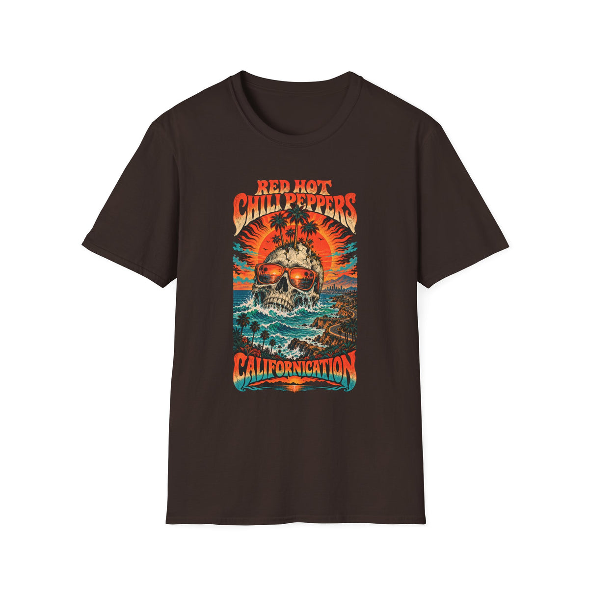 Red Hot Chili Peppers | Californication | Skull Sunset T-Shirt
