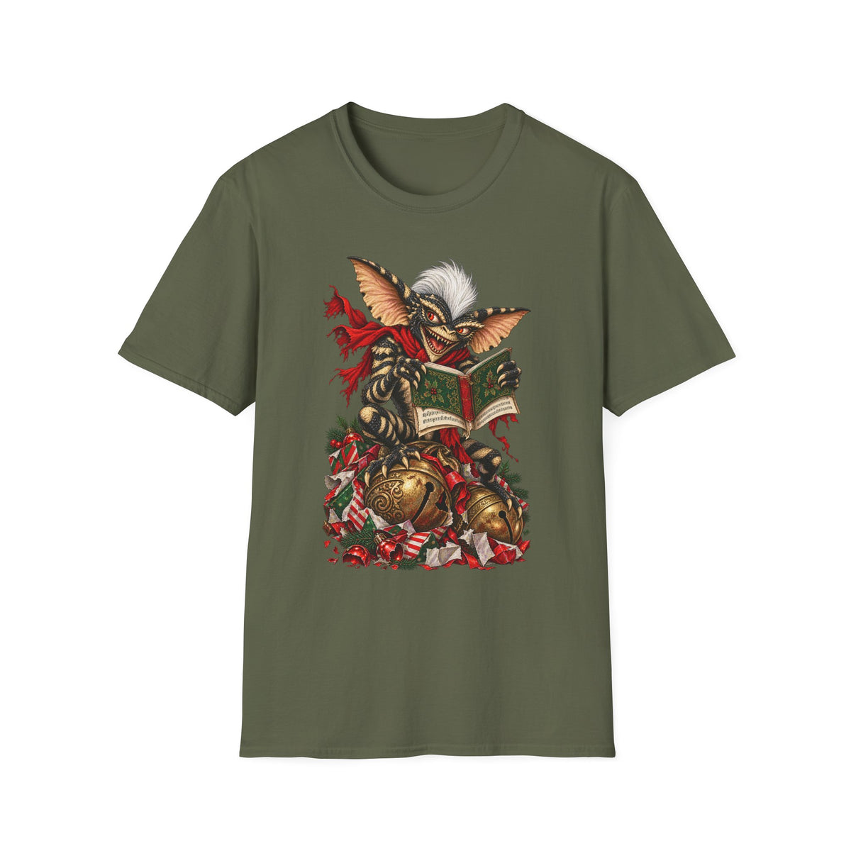 Stripe | Gremlin Caroler Christmas T-Shirt
