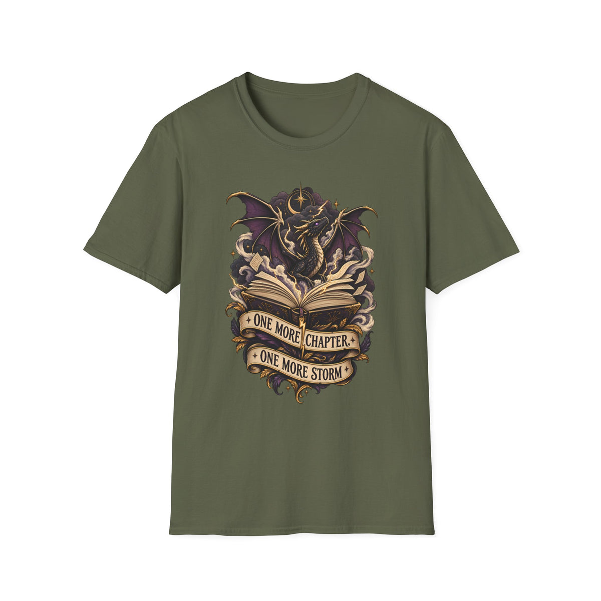 One More Chapter | Onyx Storm Inspired Book Readers Dragon T-Shirt
